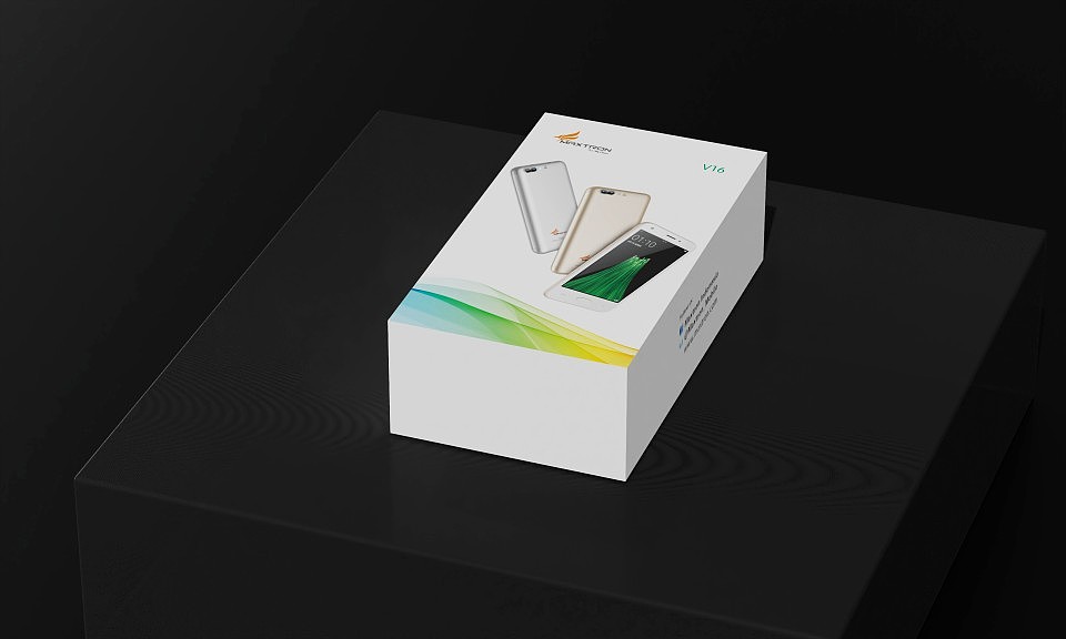 Design of mobile phone packaging box，