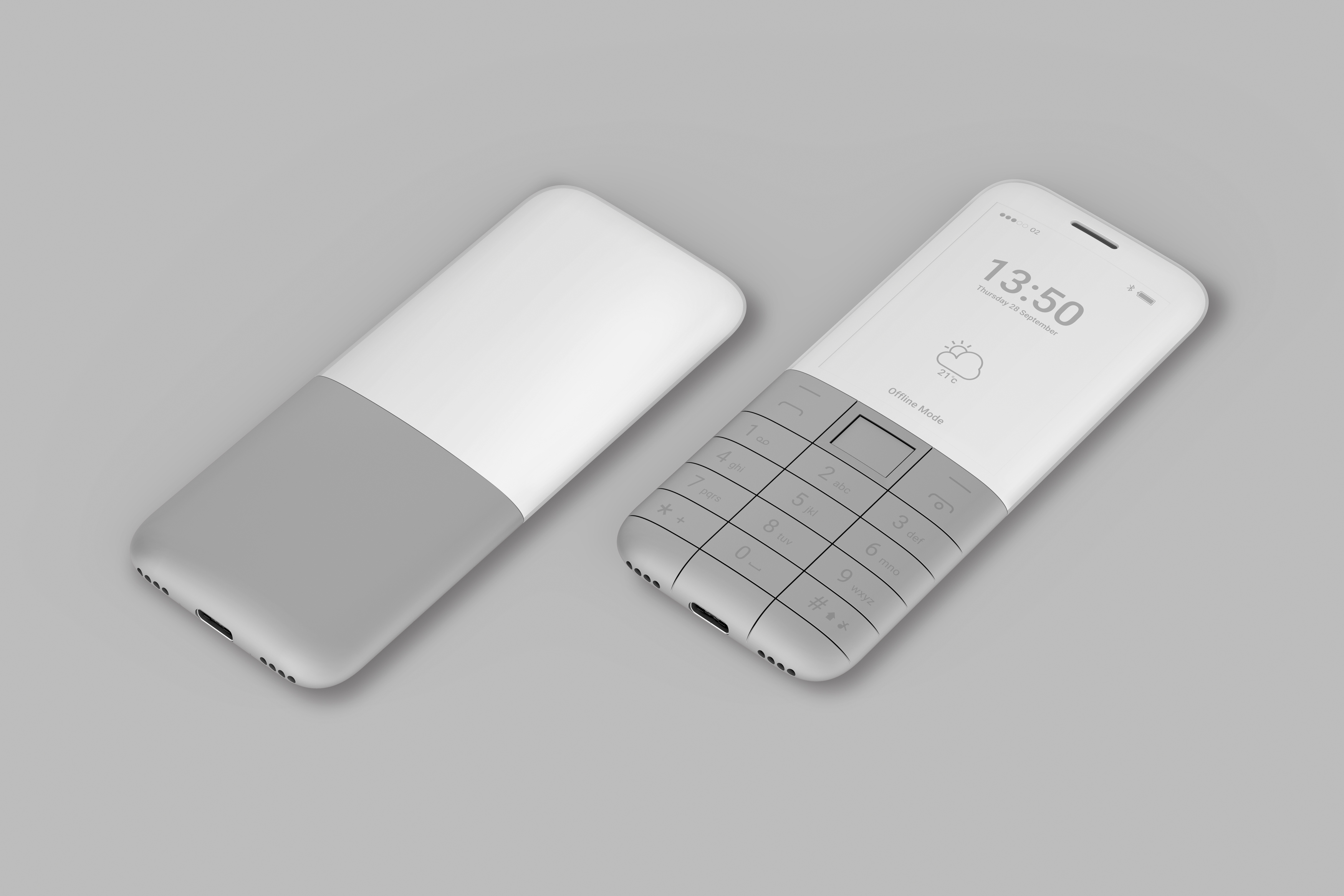 Offline Phone，mobile phone，2018 red dot design concept award，reddot，