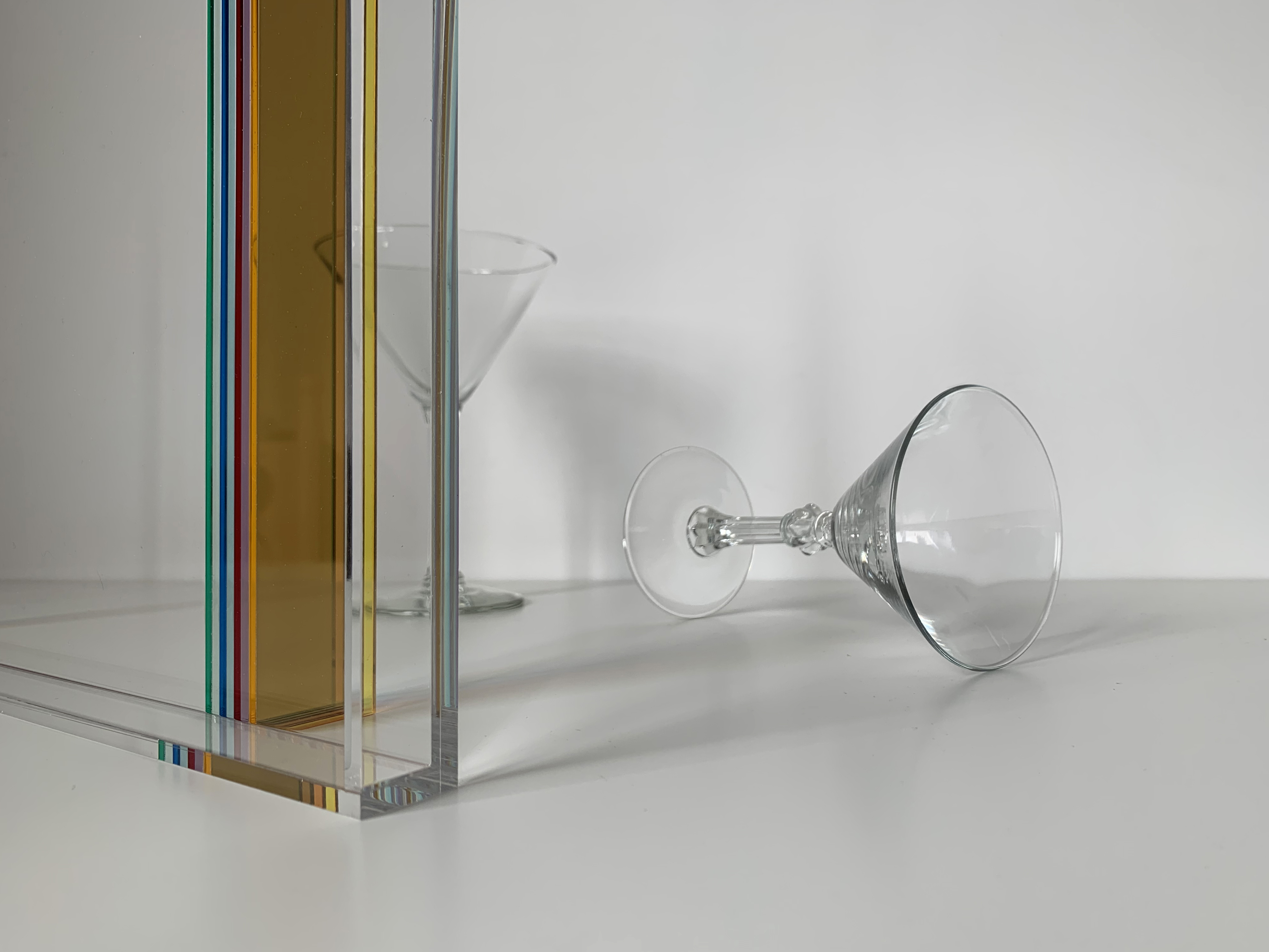 Acrylic Rainbow series tray，