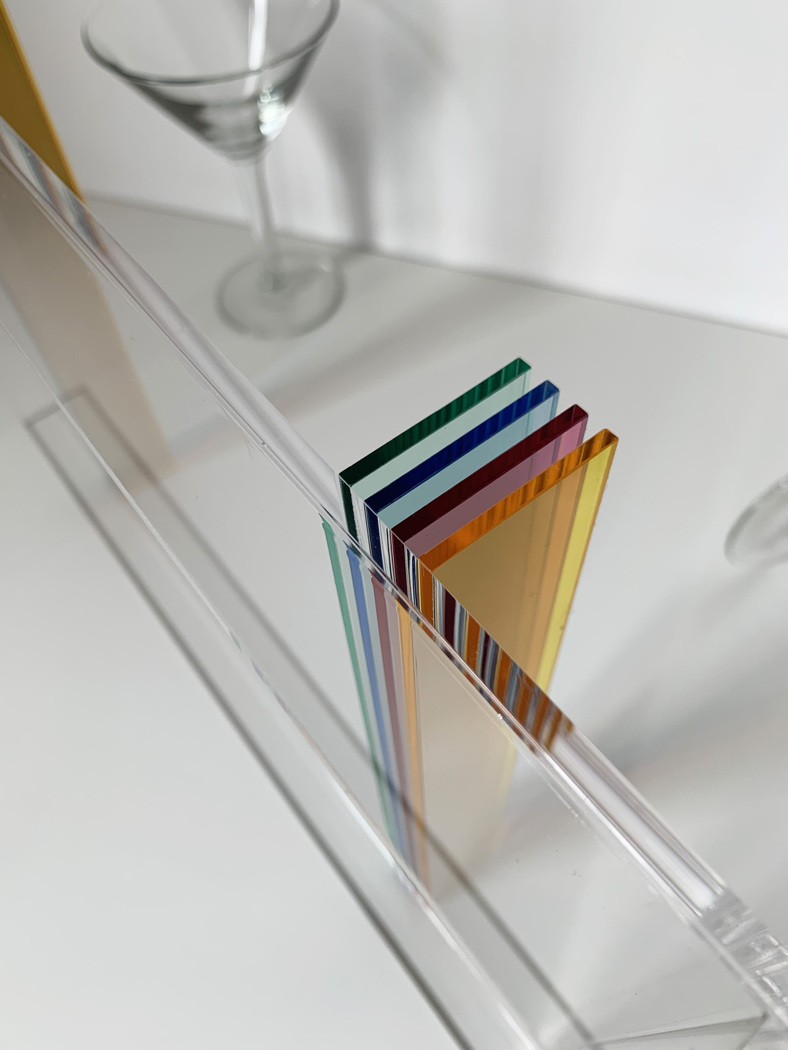Acrylic Rainbow series tray，