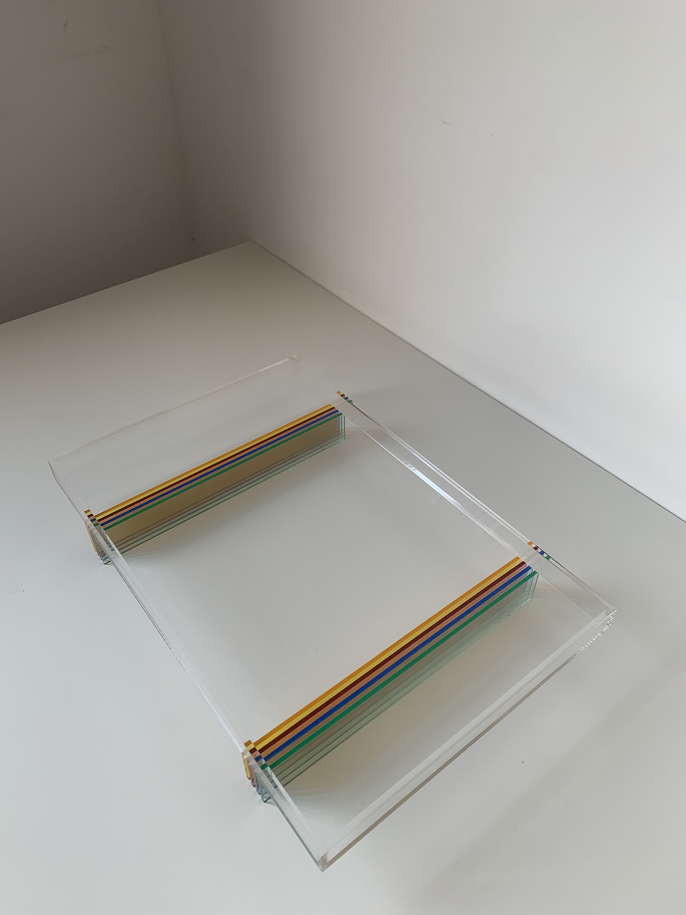 Acrylic Rainbow series tray，