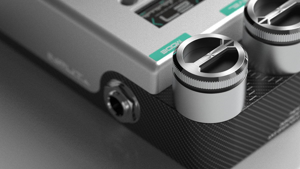 Gisuke Tokuyama，"T" THETA，conceptual design，guitar pedal ，