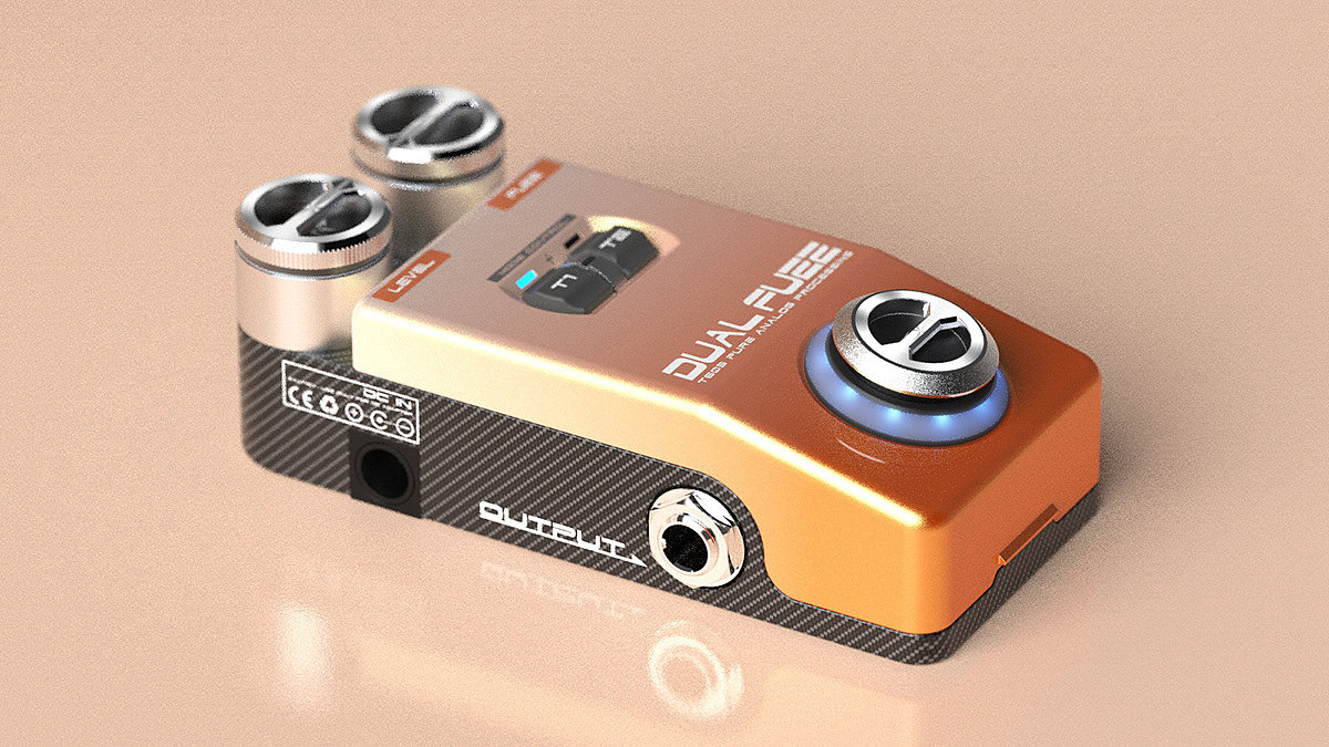 Gisuke Tokuyama，"T" THETA，conceptual design，guitar pedal ，