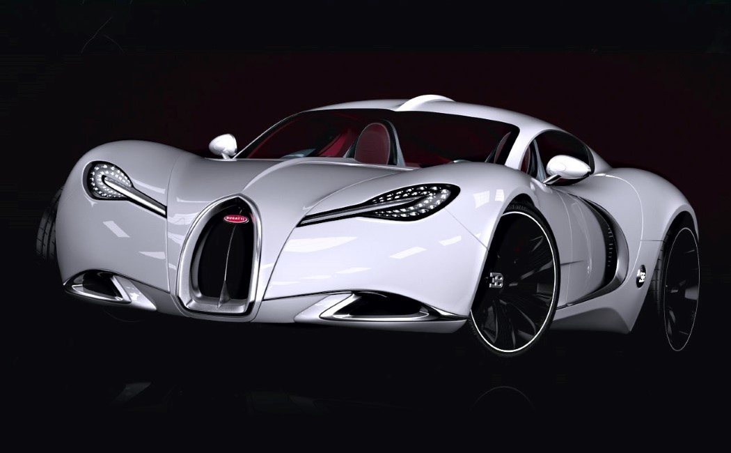 PawełBreshkeCzyżewsk，UGATTI GANGLOFF，Bugatti ganglov，Automobile design，white，