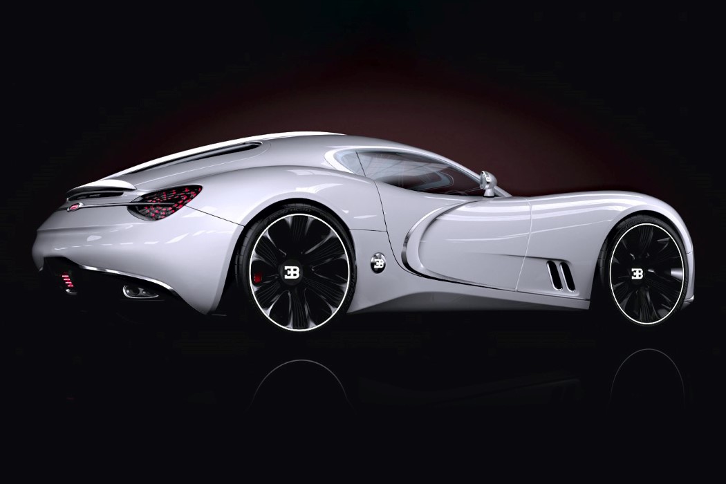 PawełBreshkeCzyżewsk，UGATTI GANGLOFF，Bugatti ganglov，Automobile design，white，