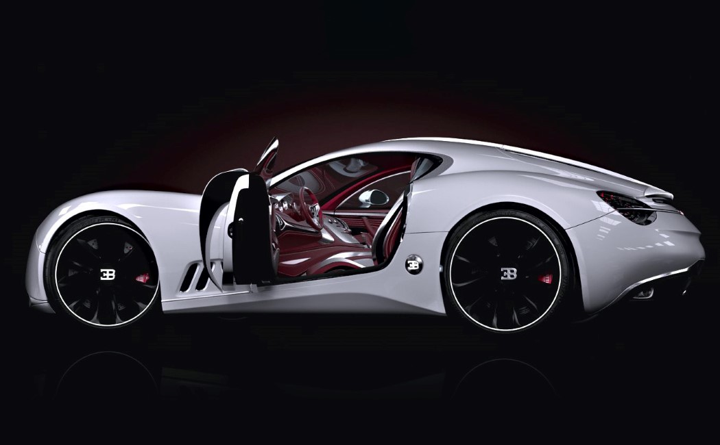 PawełBreshkeCzyżewsk，UGATTI GANGLOFF，Bugatti ganglov，Automobile design，white，