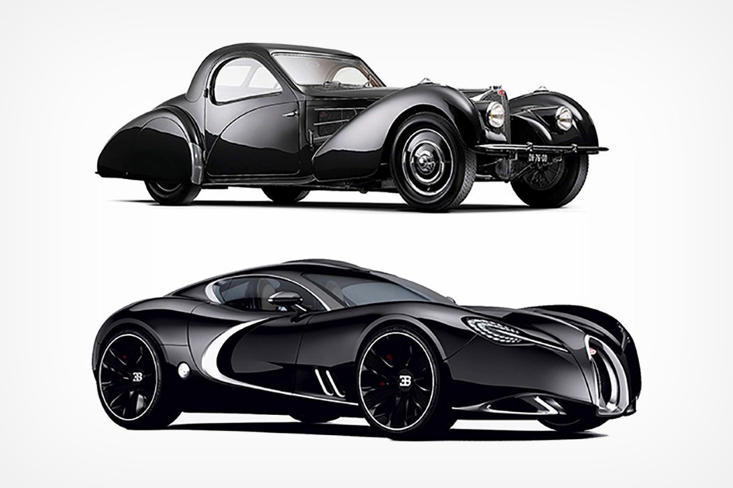 PawełBreshkeCzyżewsk，UGATTI GANGLOFF，Bugatti ganglov，Automobile design，white，