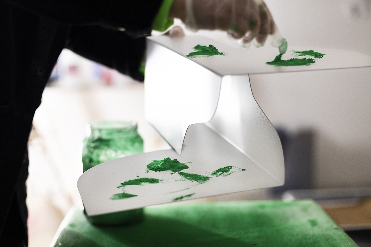 Jenny Nordberg，Limit，vase，Coating technology，