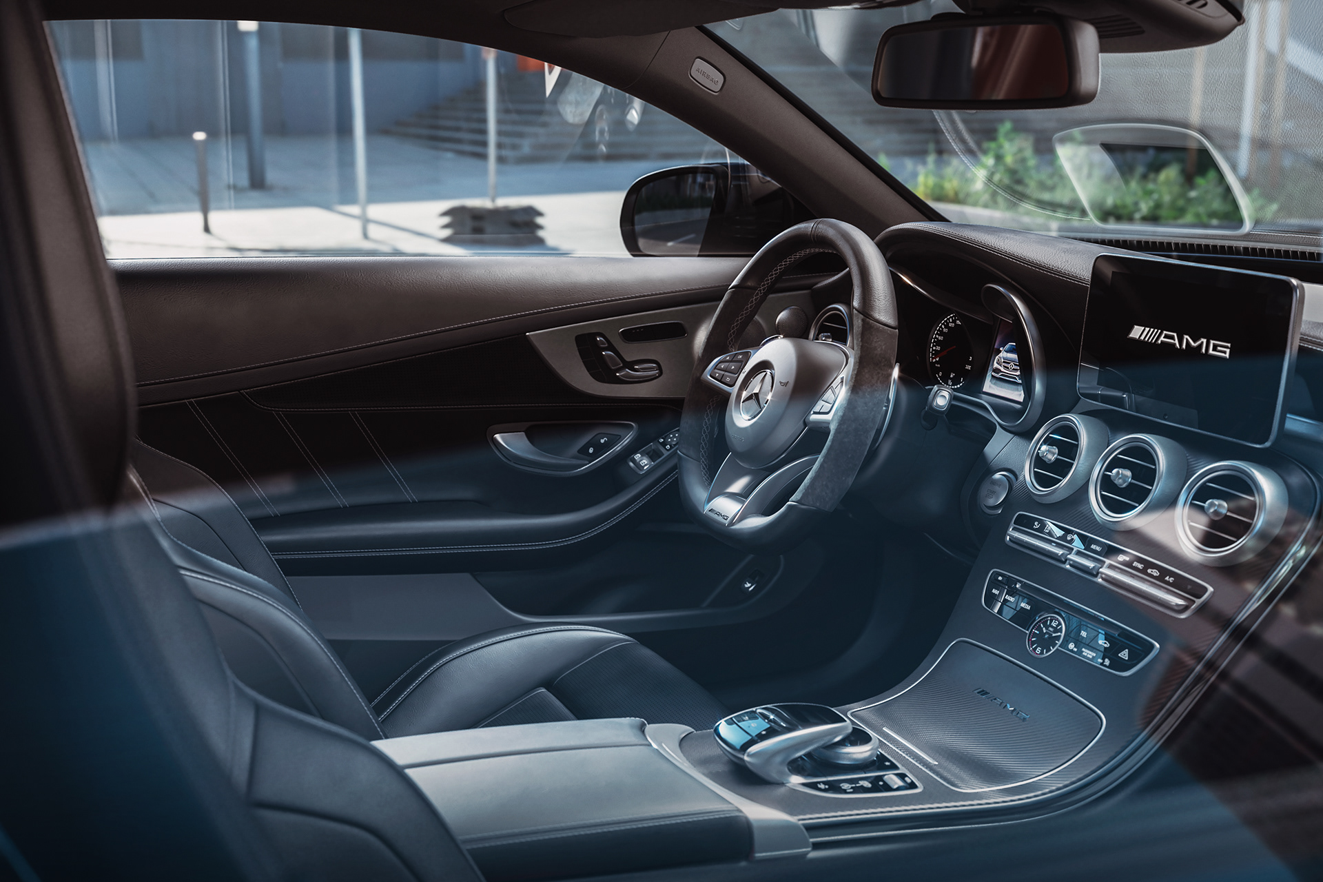 Benz，amg，Car rendering，