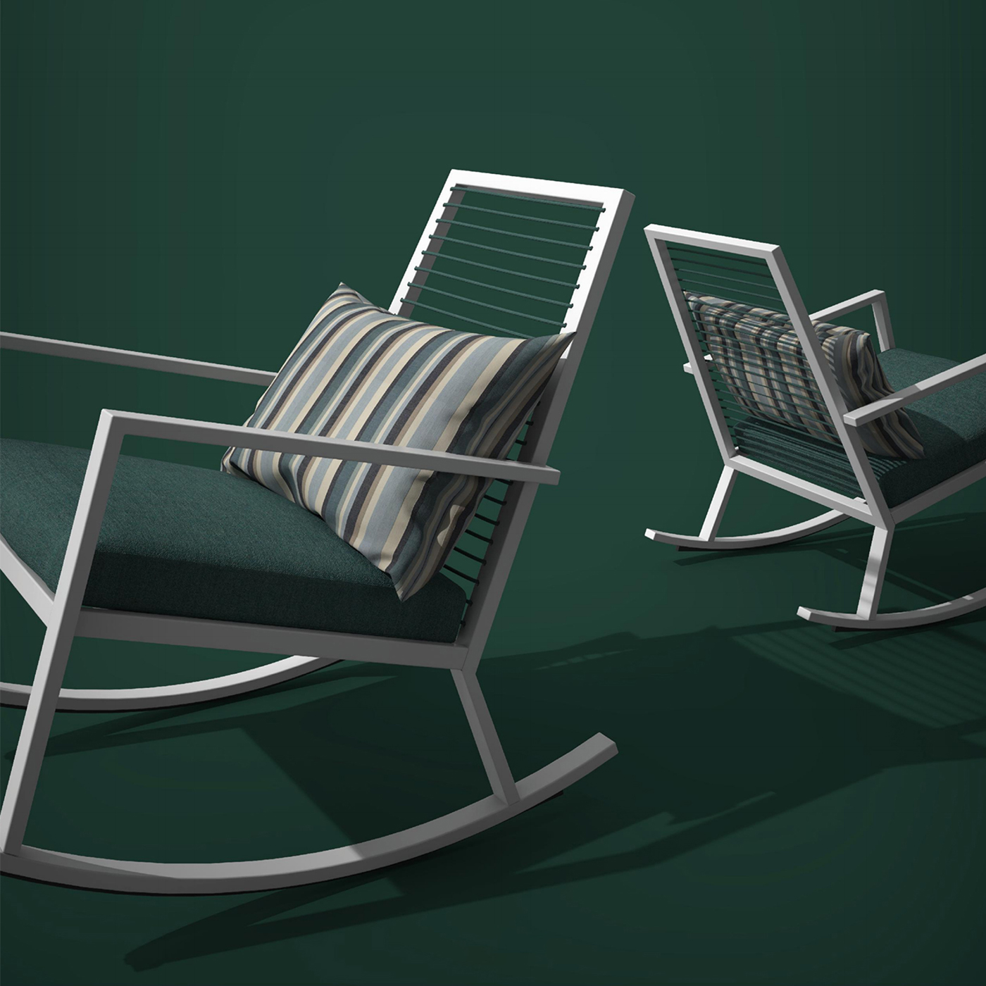 Furniture, Nordic furniture, furniture design, leisure rocking chair，