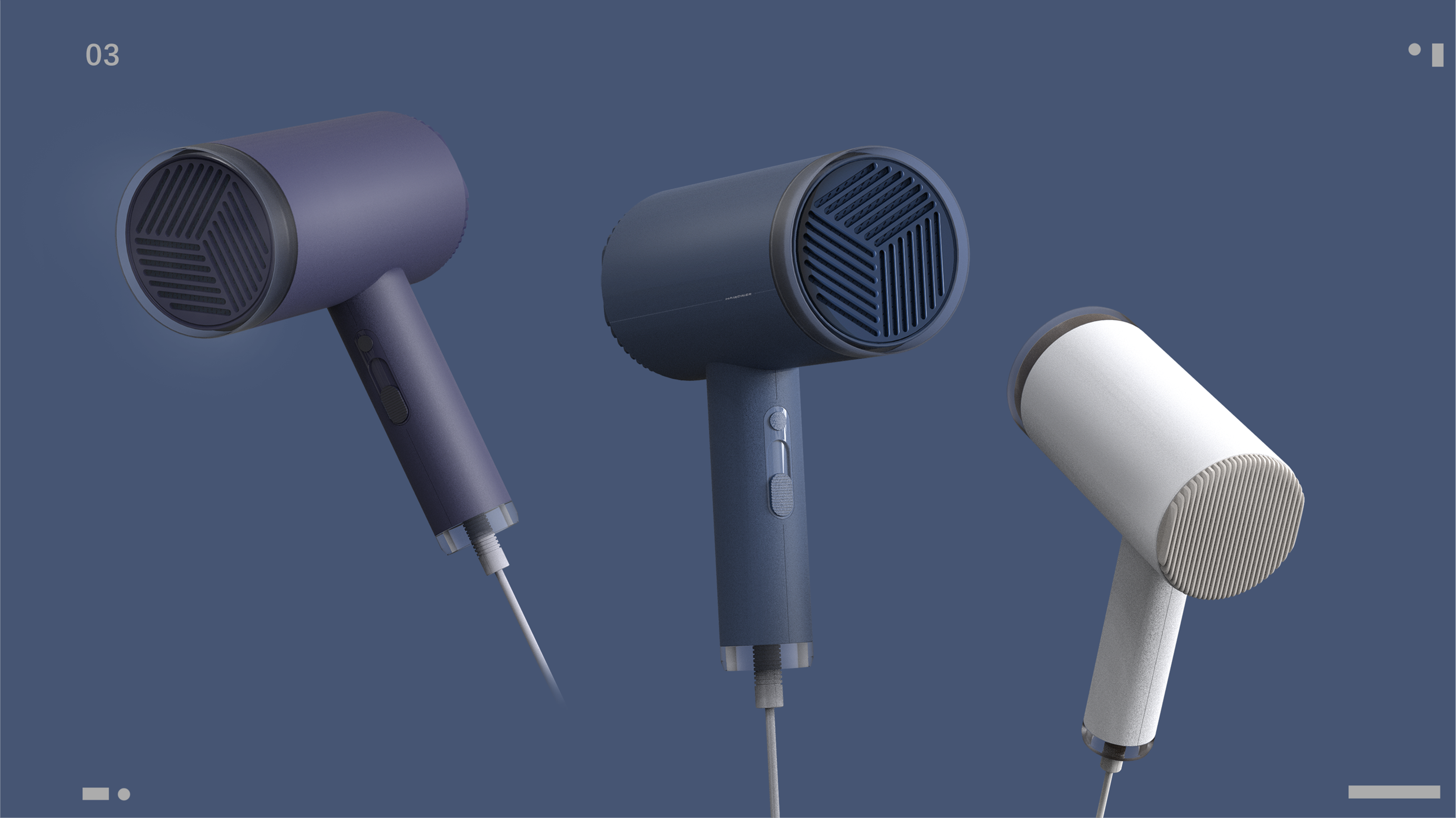 hair drier，Minimalist，