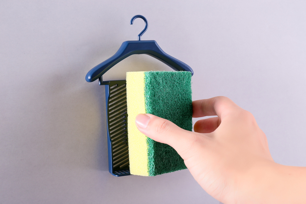 Cleaning cloth storage rack，Baijiebu drainage storage rack，Kitchen rack，