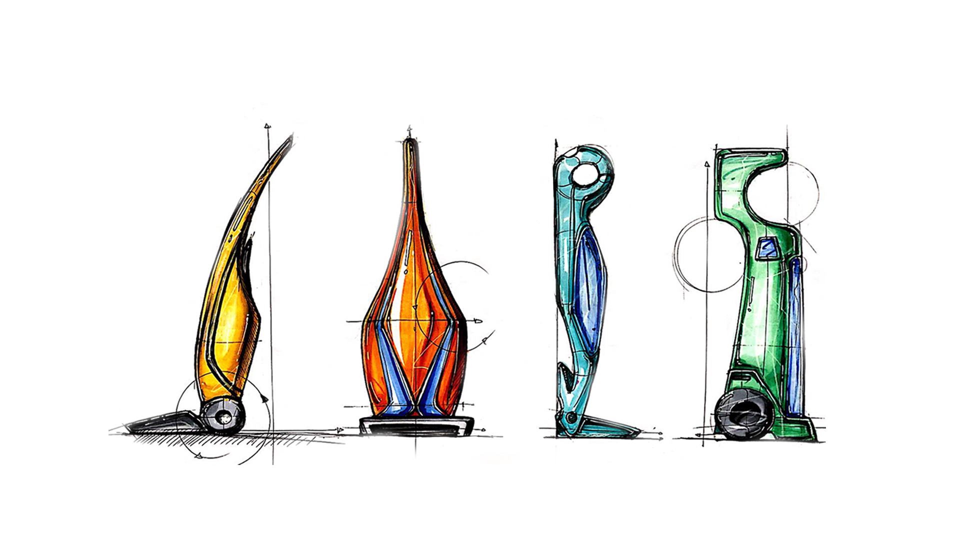 Hand drawn products，Hand drawn，product design，