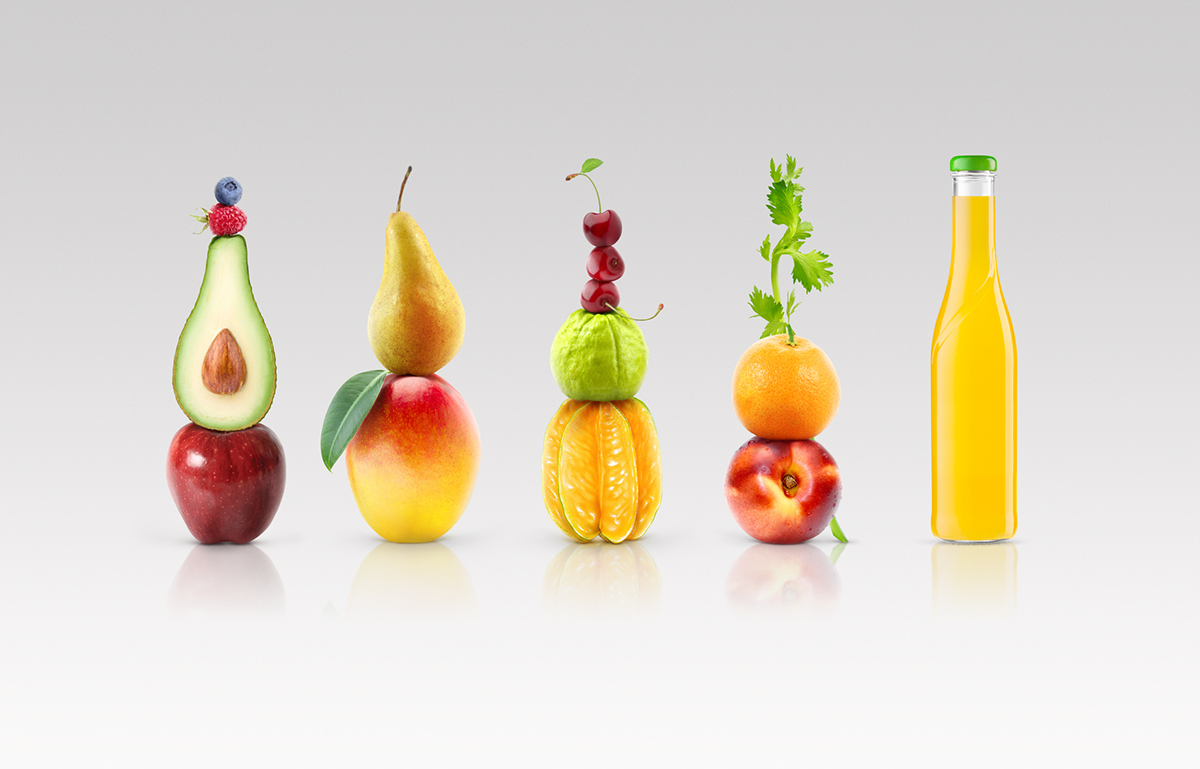 refreshing，bottle，Fruits，Soda，Design，originality，youth，