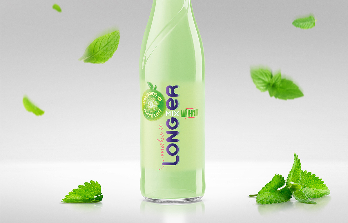 refreshing，bottle，Fruits，Soda，Design，originality，youth，