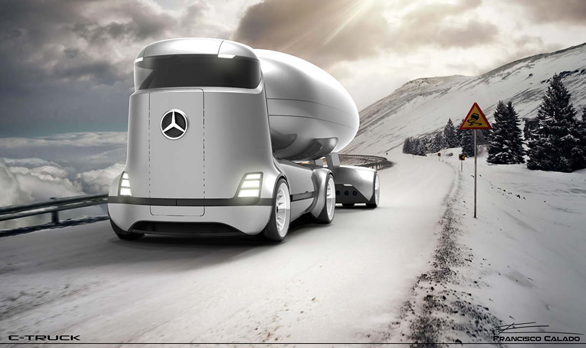 Benz，truck，originality，Design，traffic，