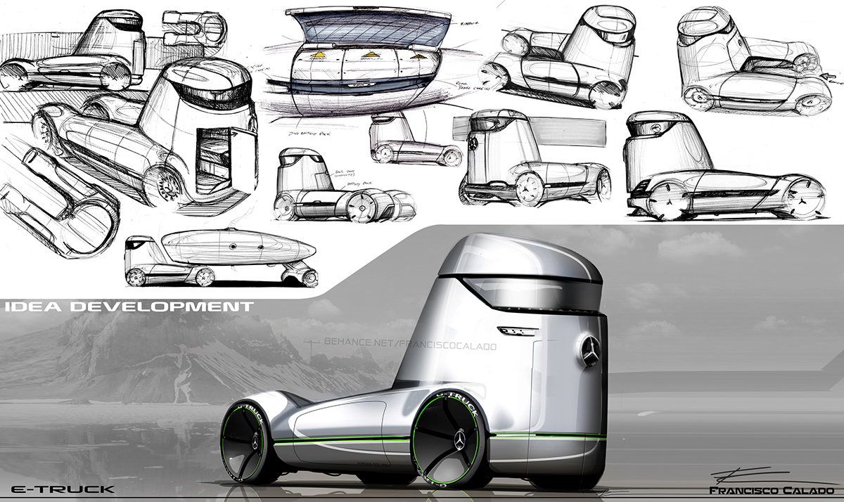 Benz，truck，originality，Design，traffic，