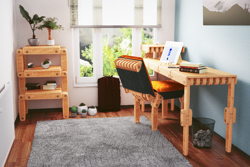 modularization，furniture，Un Lim，sustainable，