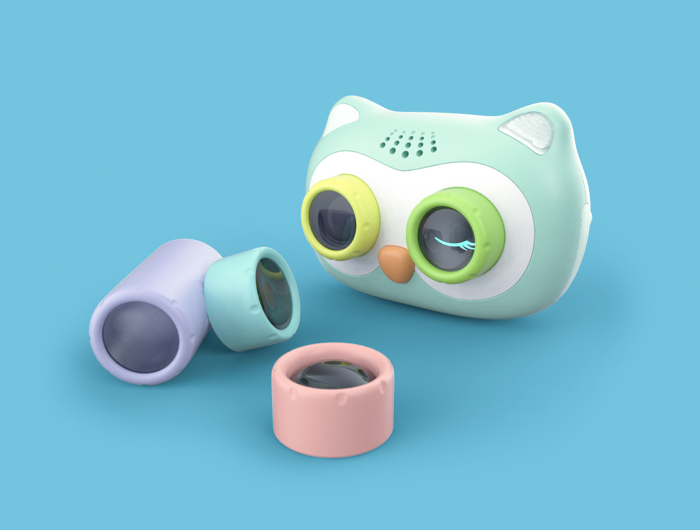 Toys，camera，Children's camera，Cartoon，