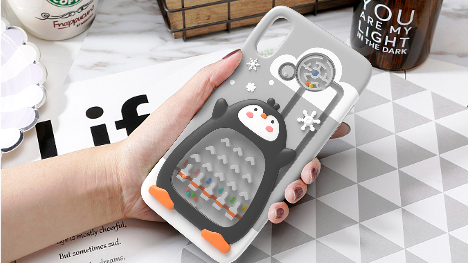 Mobile phone shell，Mobile Accessories，Maze toy，Toys，interest，