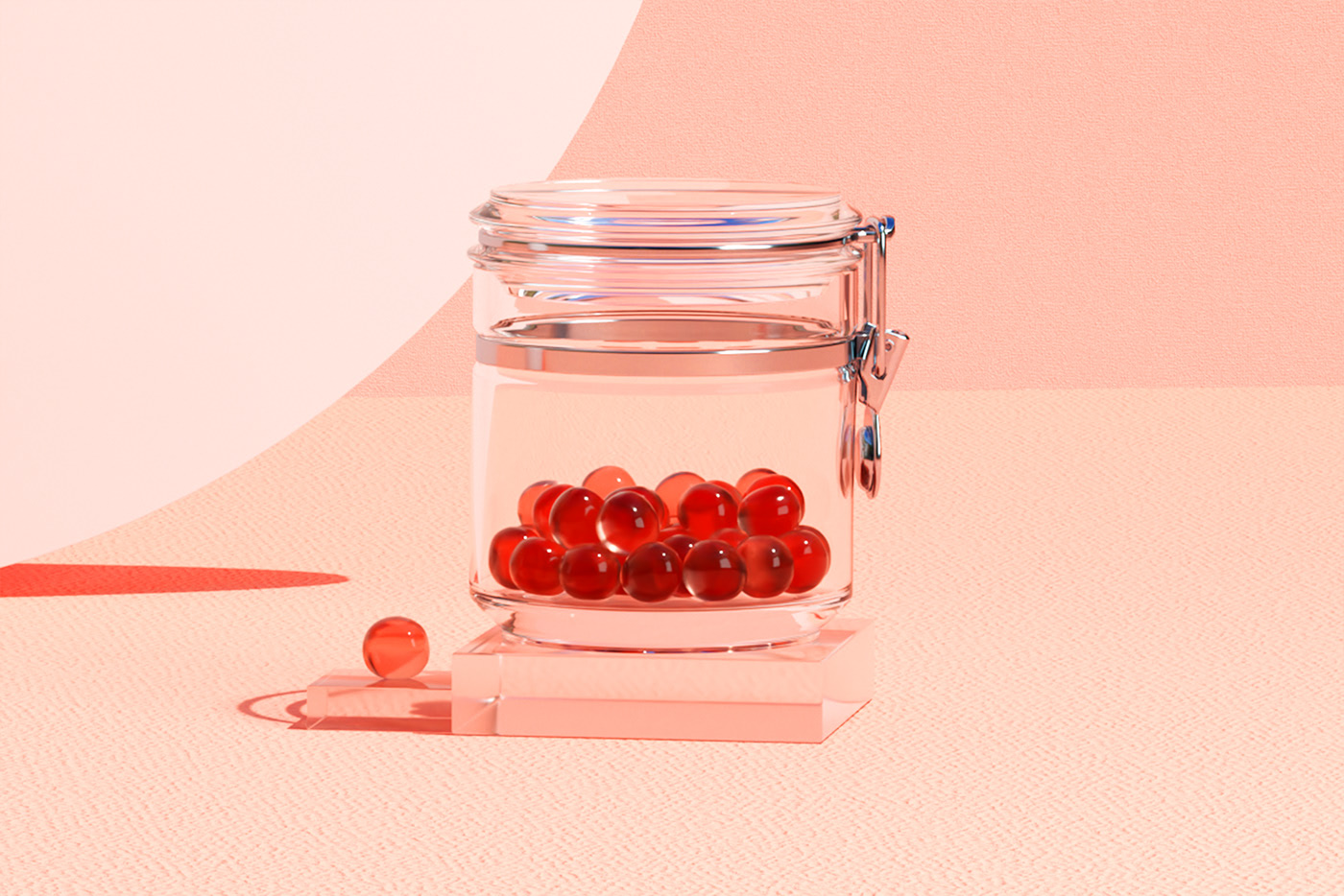 Gong Cha，Brand design，Render，poster，