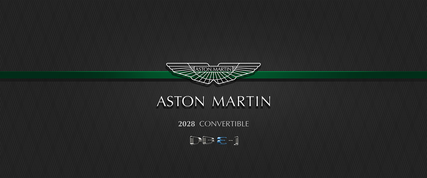 conceptual design，Concept car，Automobile design，Aston Martin，open car，