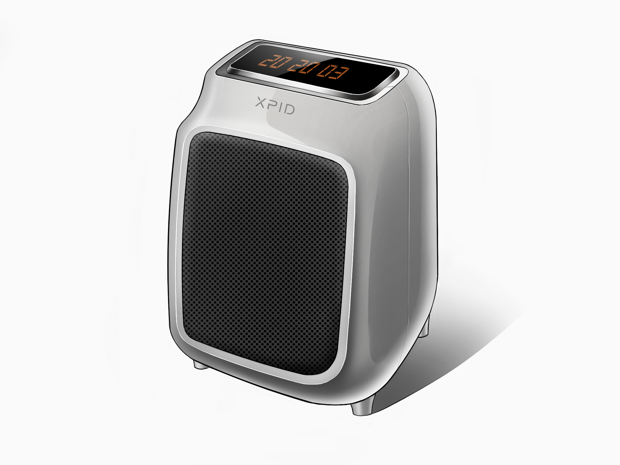 Hand drawn iPad products，