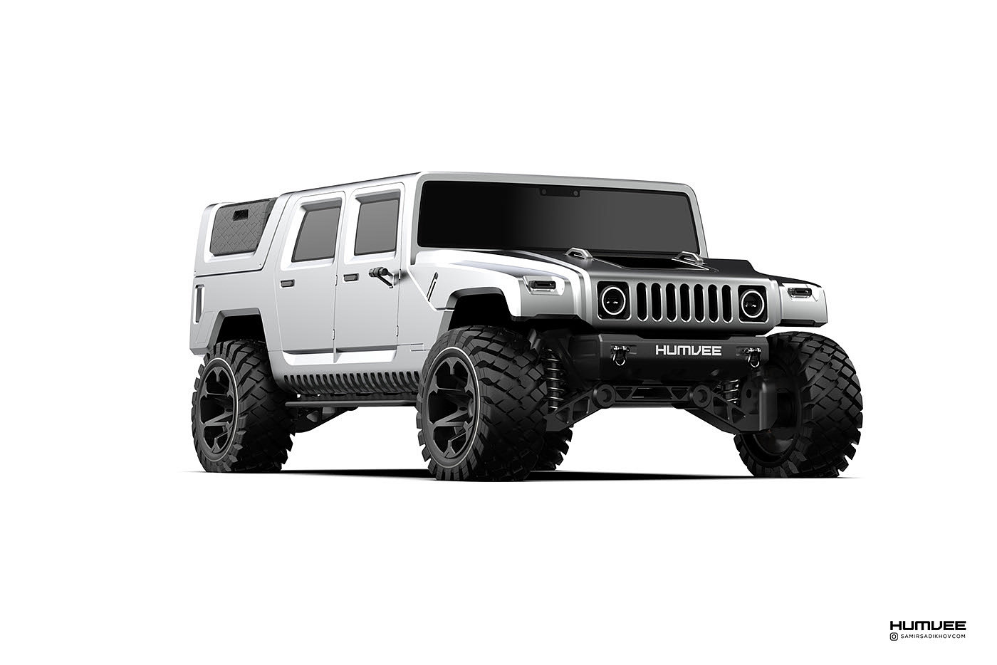 automobile，Humvee，handsome，Iconic，modern，