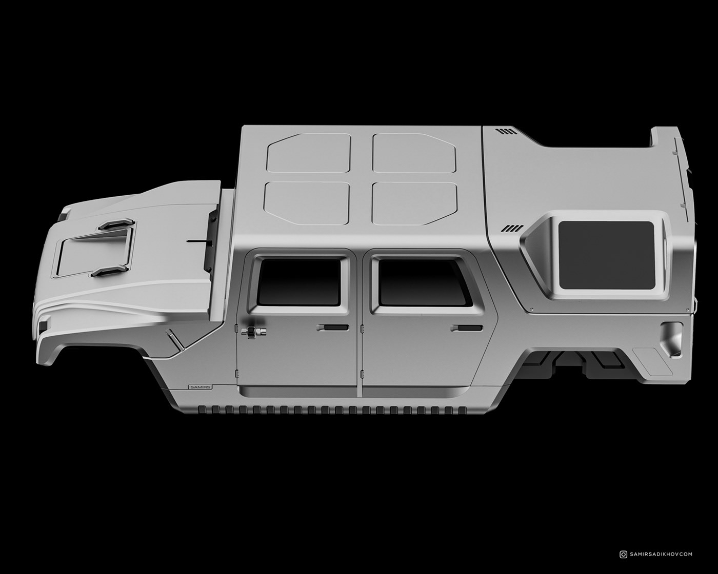 automobile，Humvee，handsome，Iconic，modern，