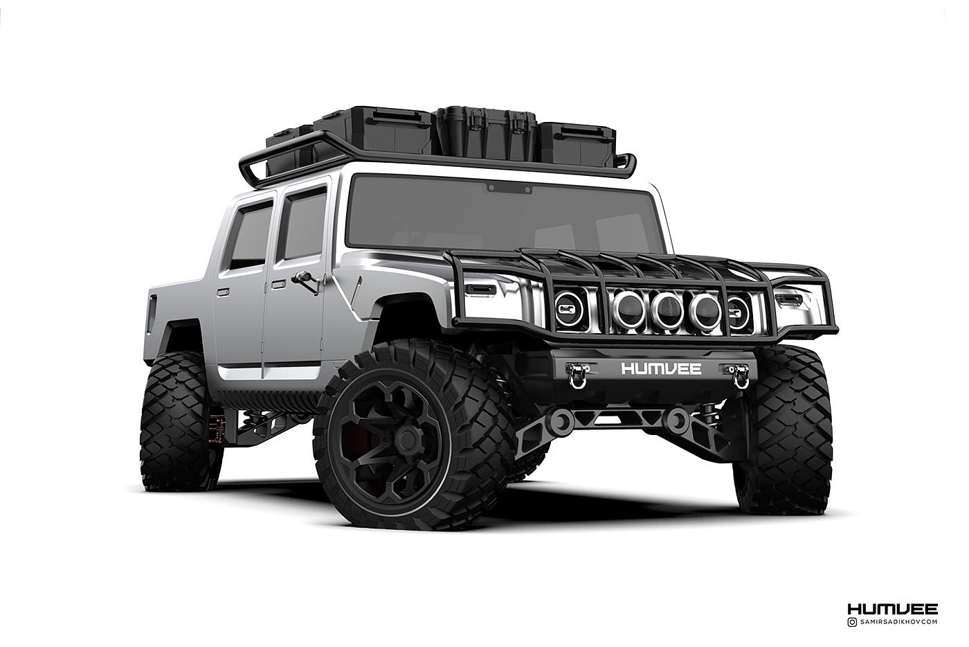 automobile，Humvee，handsome，Iconic，modern，