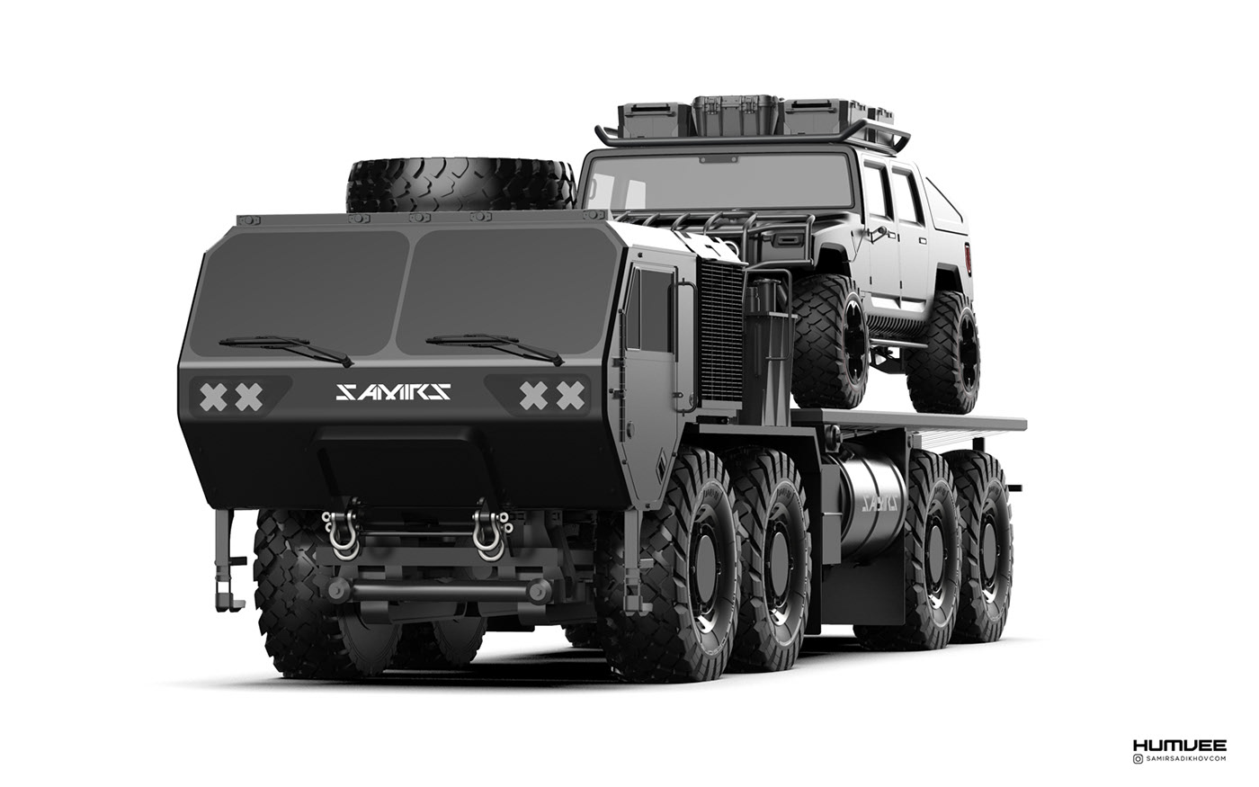 automobile，Humvee，handsome，Iconic，modern，