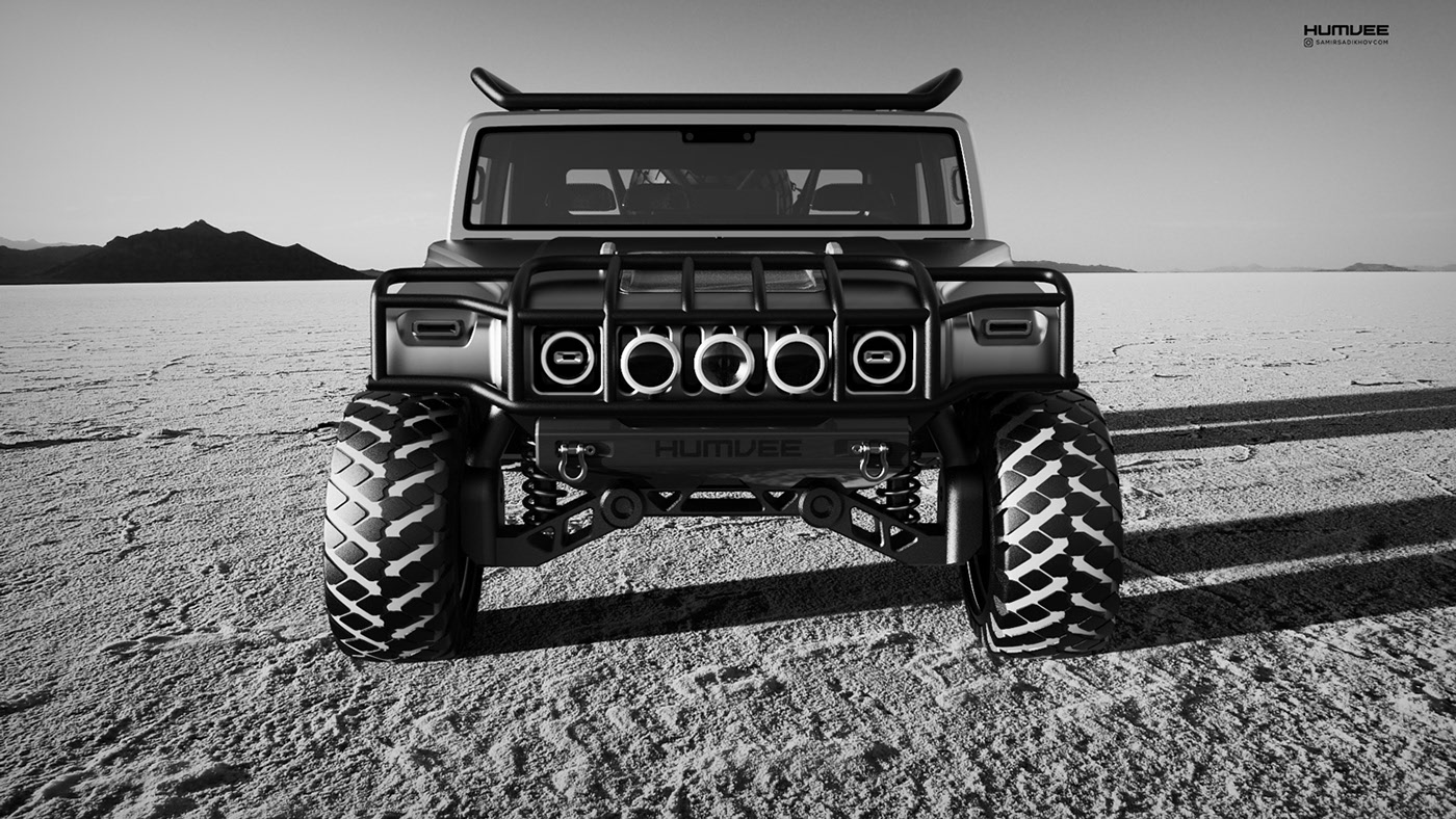 automobile，Humvee，handsome，Iconic，modern，