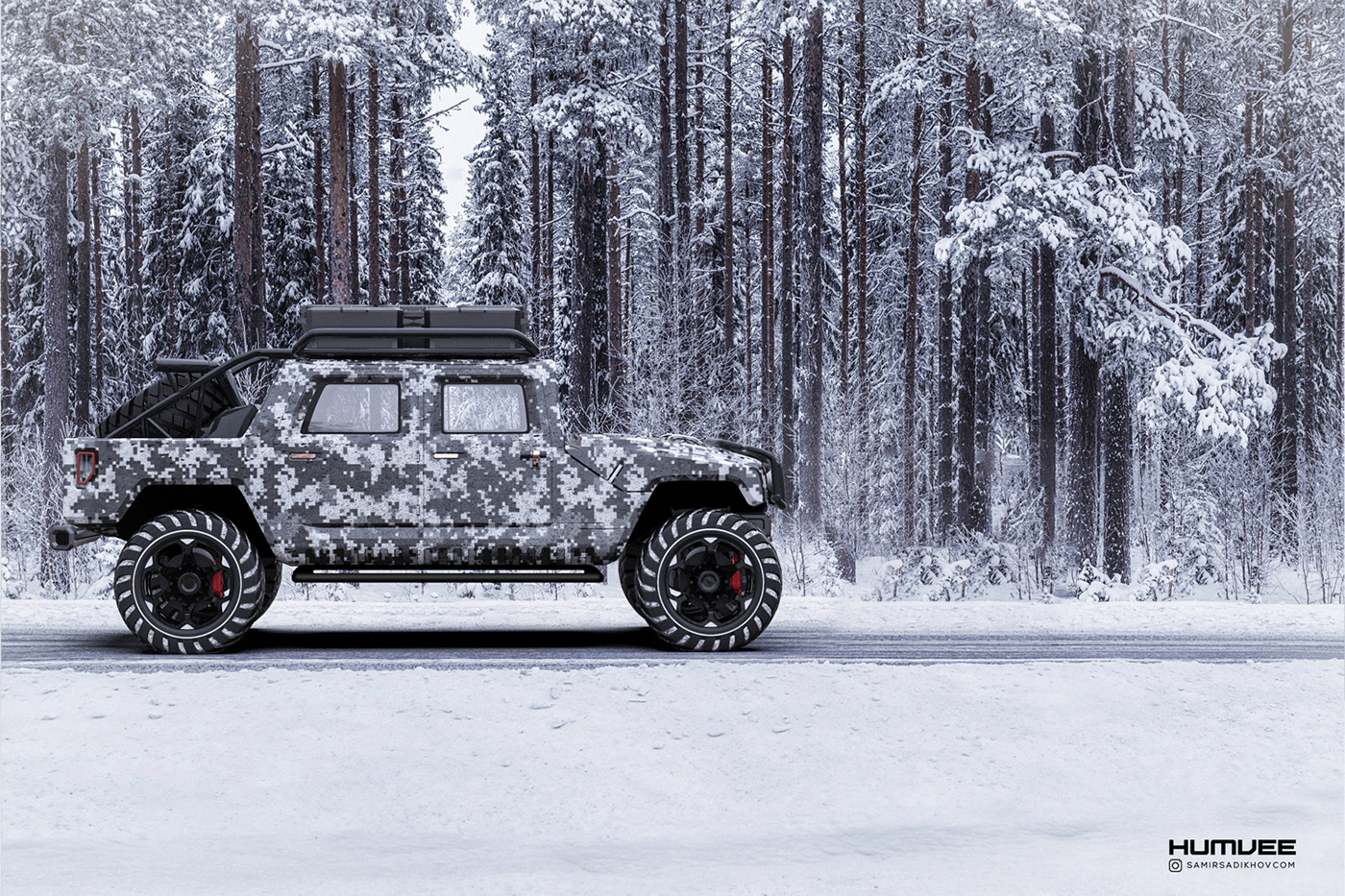 automobile，Humvee，handsome，Iconic，modern，