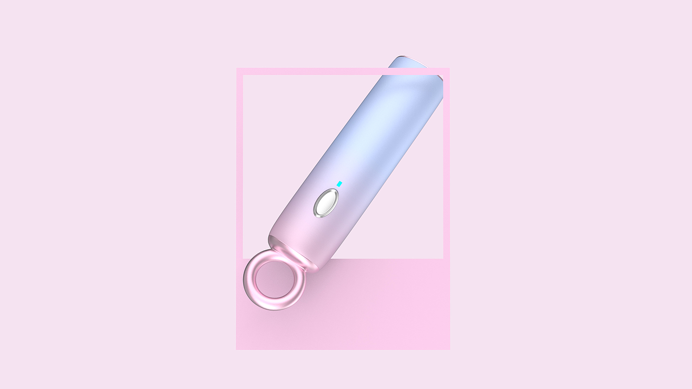 UV sterilization，Simplicity，pinkycolor ，product design，Portable，