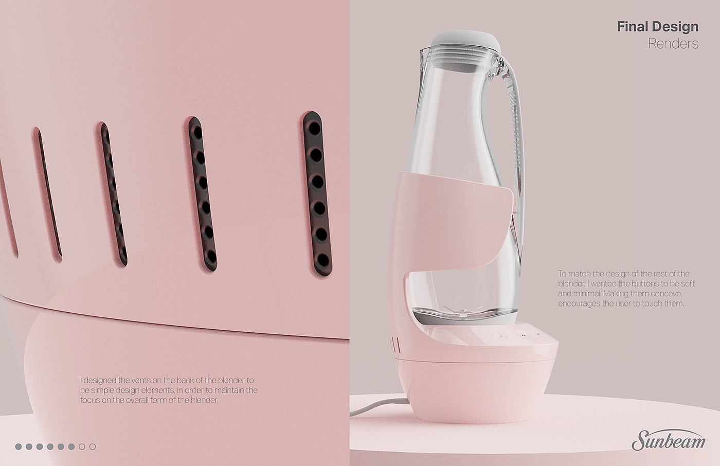 Sunbeam，blender，product design，