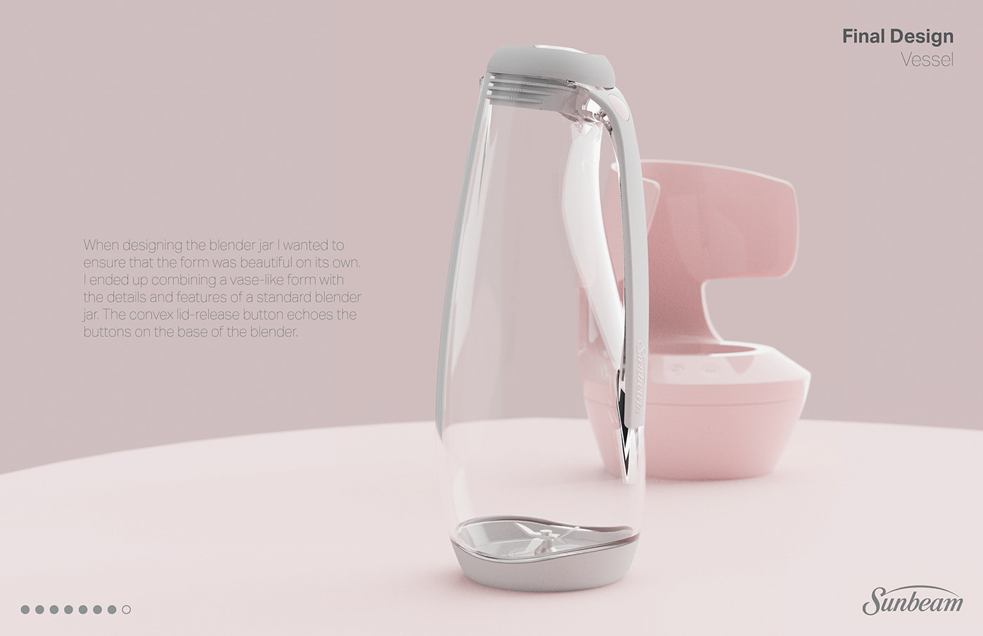 Sunbeam，blender，product design，