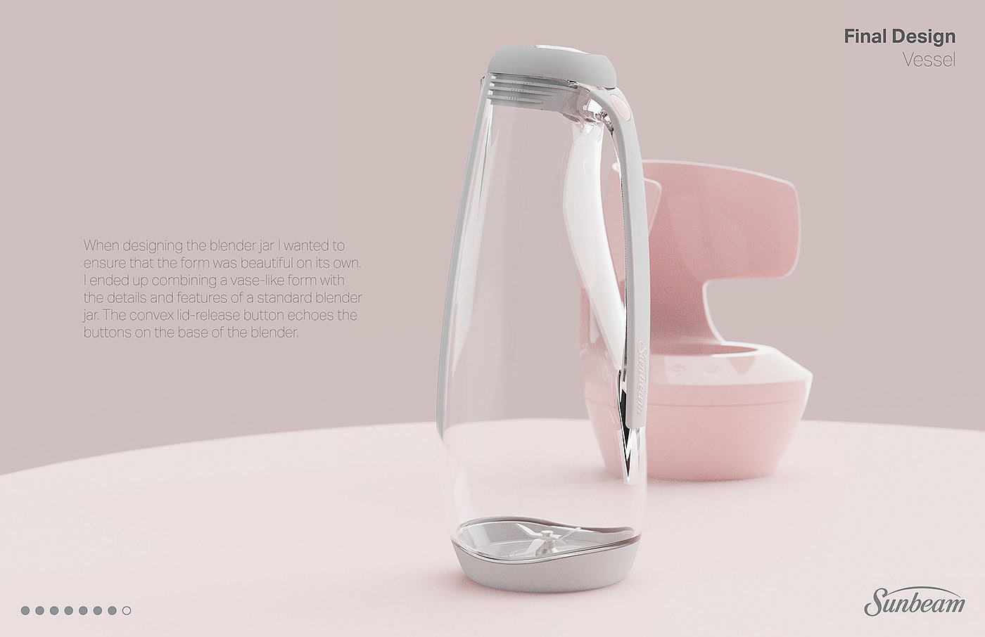 Sunbeam，blender，product design，