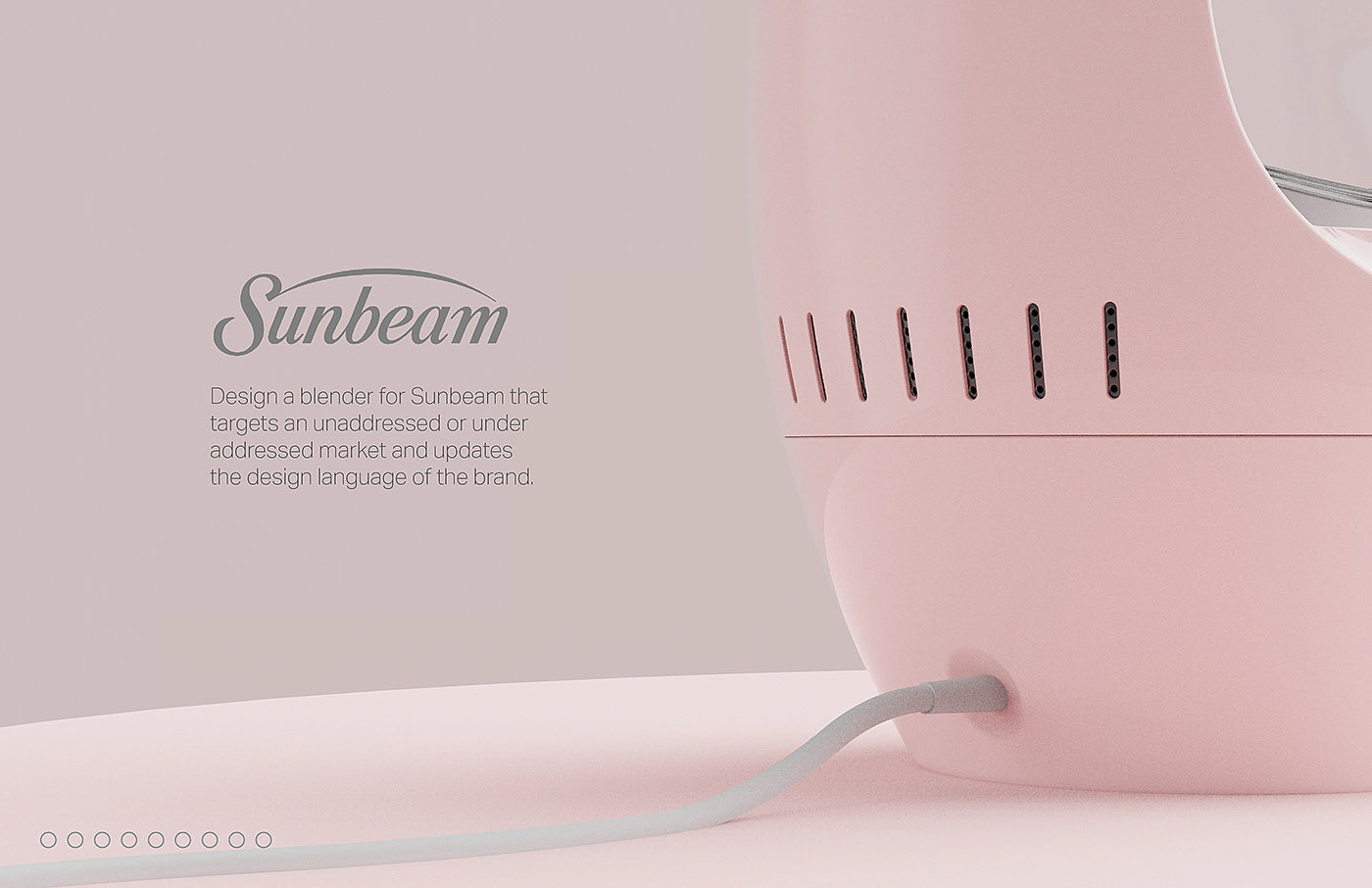 Sunbeam，blender，product design，