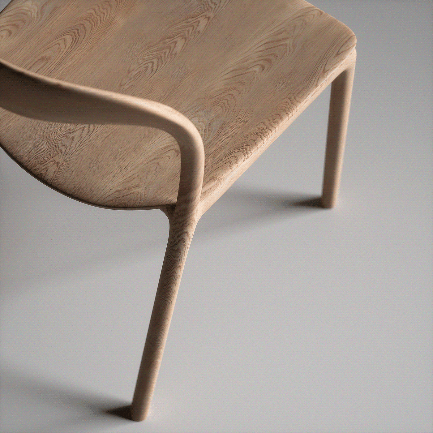 3D max，Wooden chair，Render，cgi，