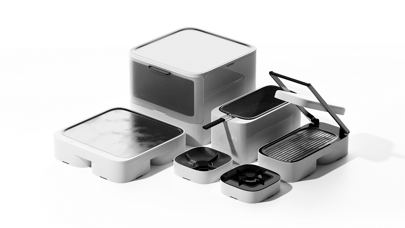 dining car，Self service kitchen，Street，intelligence，