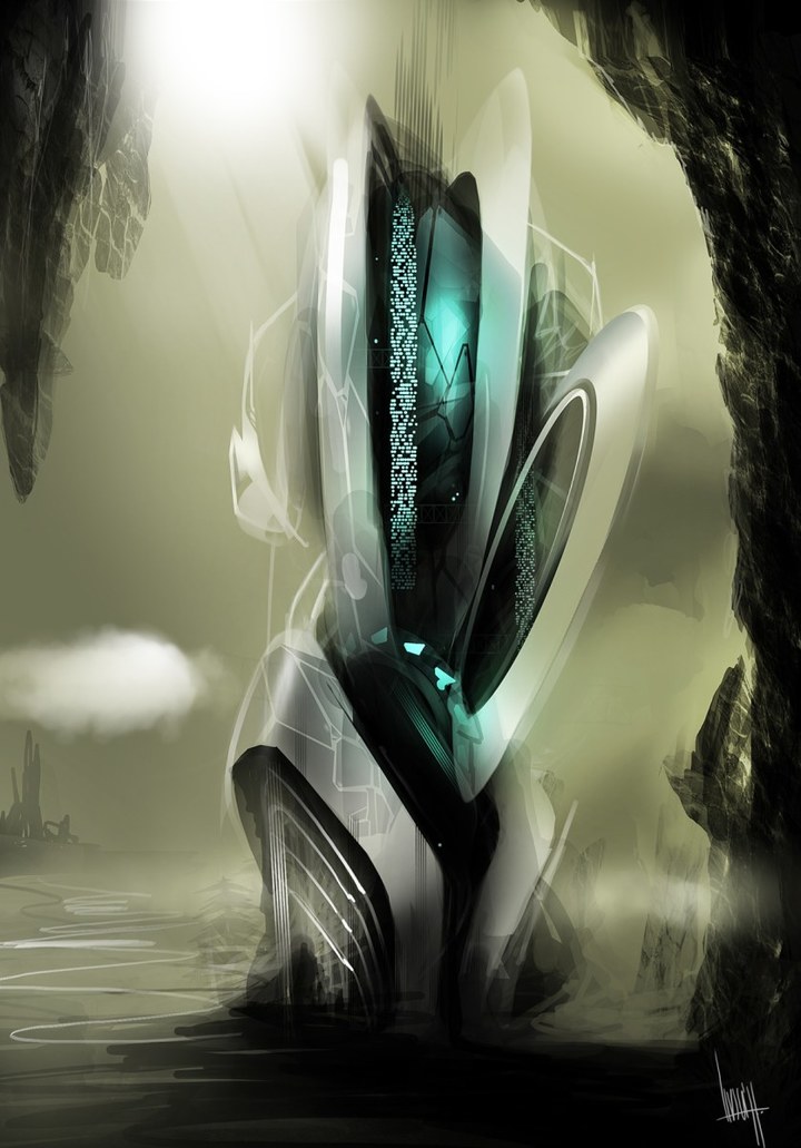 Automobile design，design sketch，Two dimensional representation，marker pen，Concept Car，