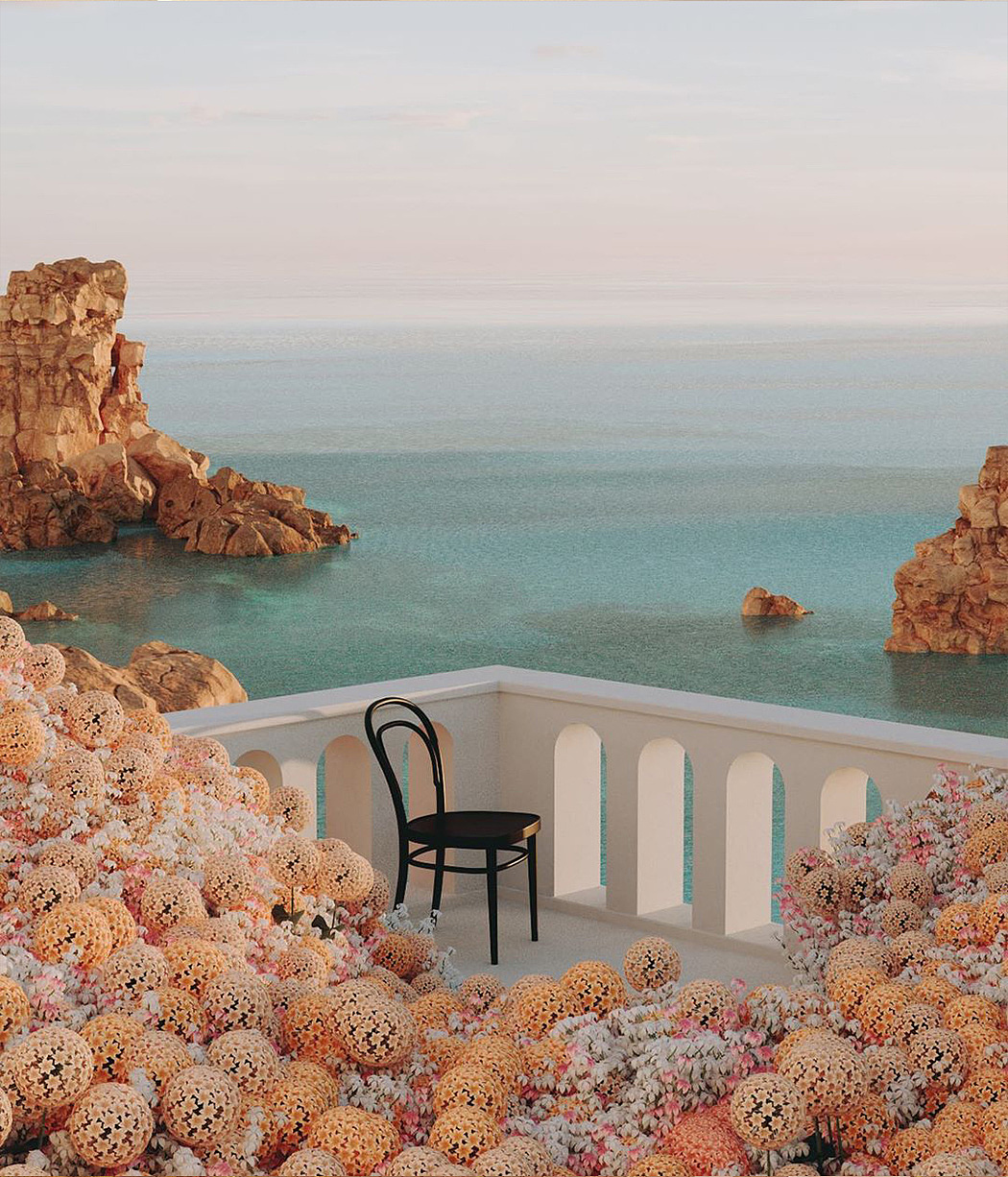 Architecture，natural，surrealistic，