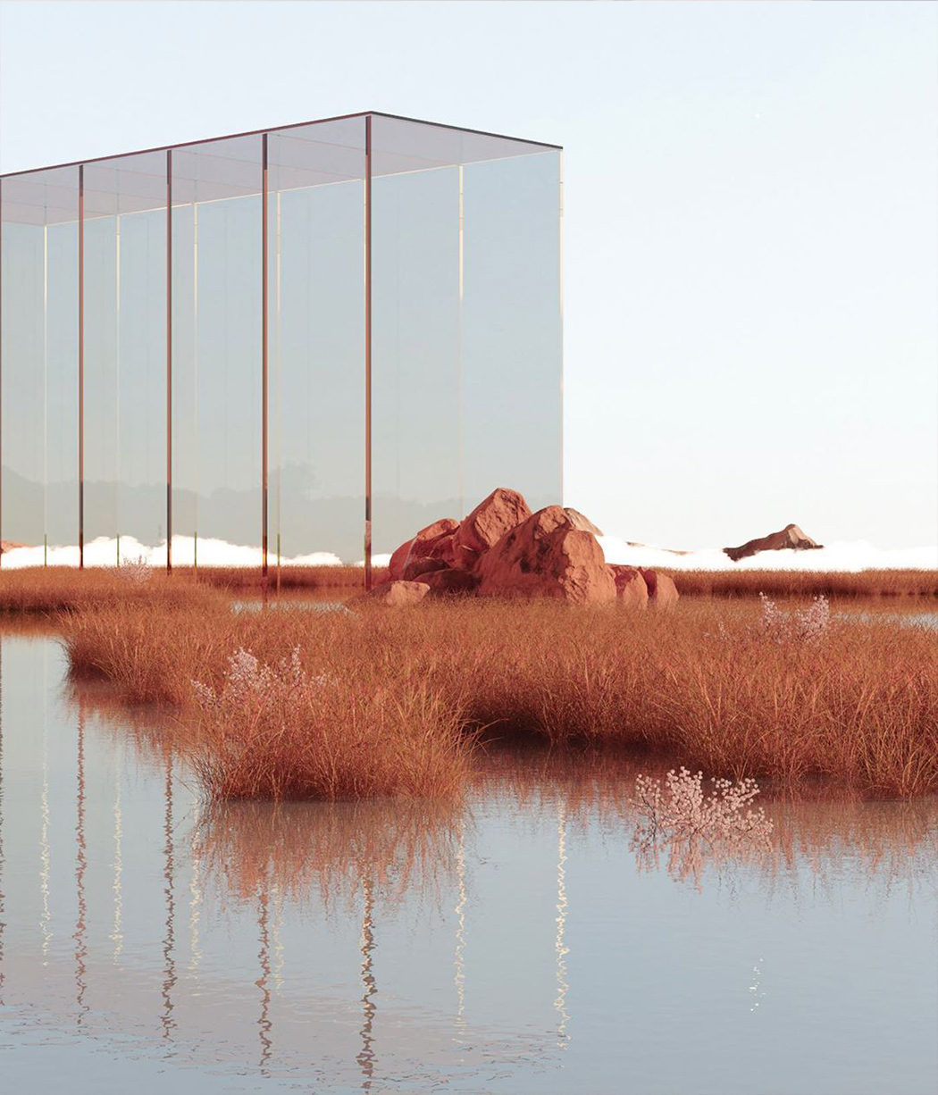 Architecture，natural，surrealistic，