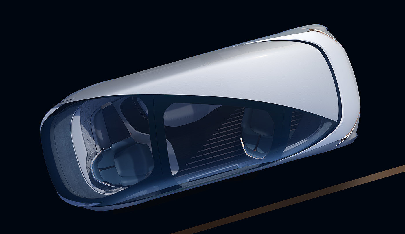 Automobile design，Nucleus Icon，Render，