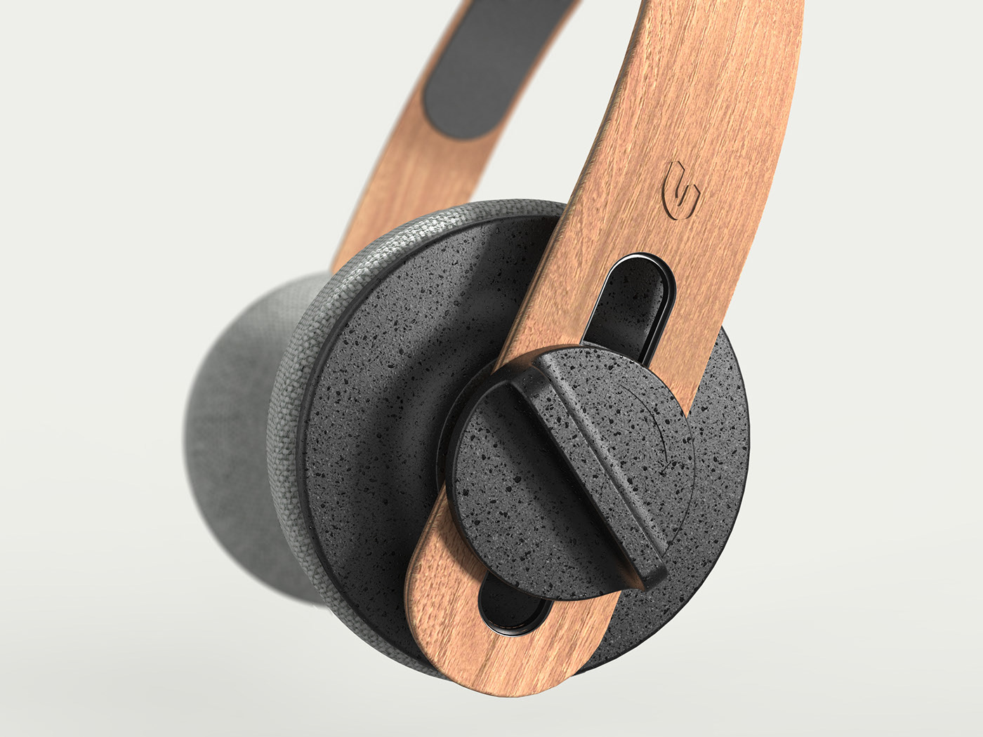 headset，environment protection，New material，concept，Mixed material，