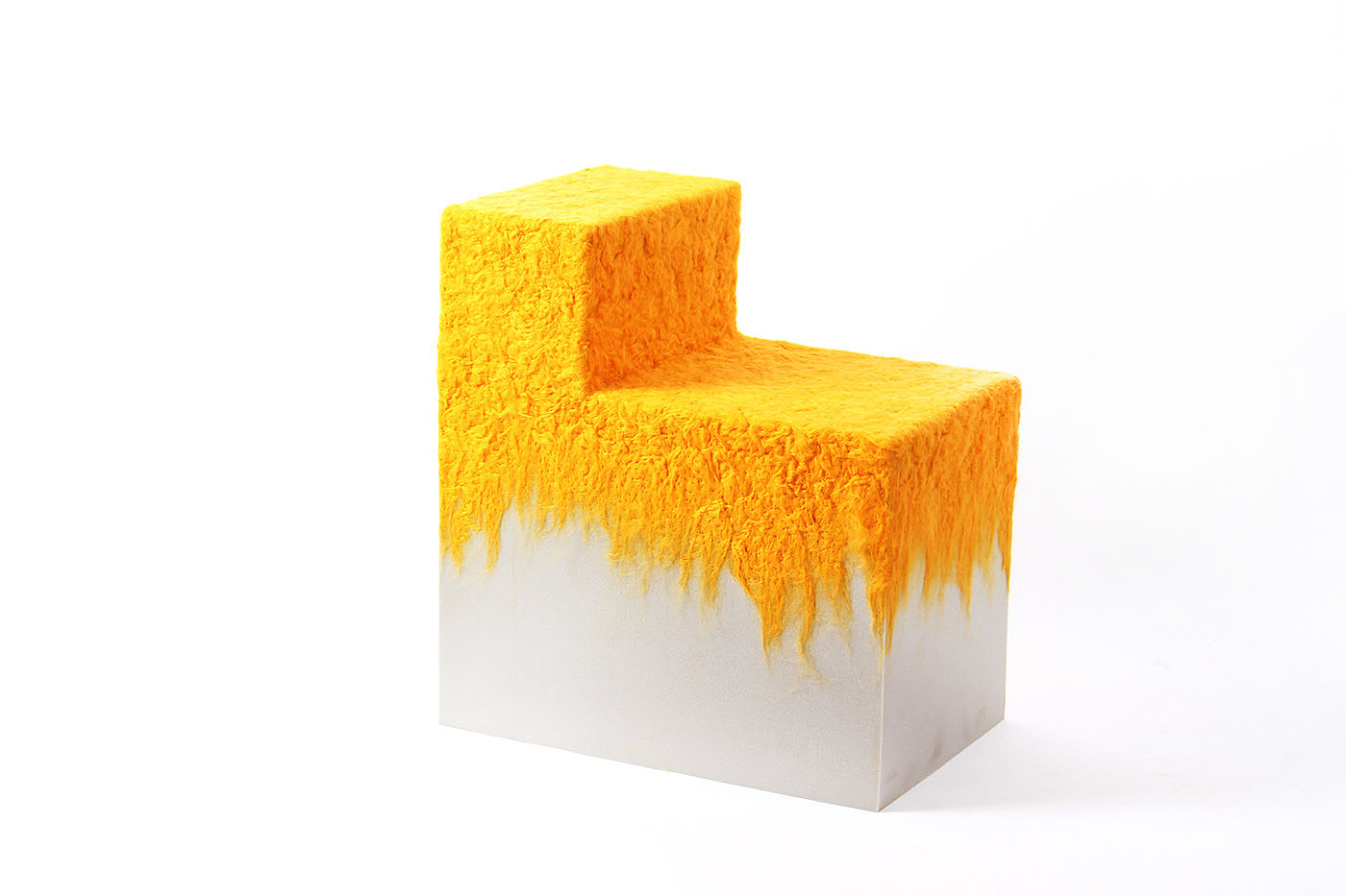 chair，wool，Sponge，yellow，