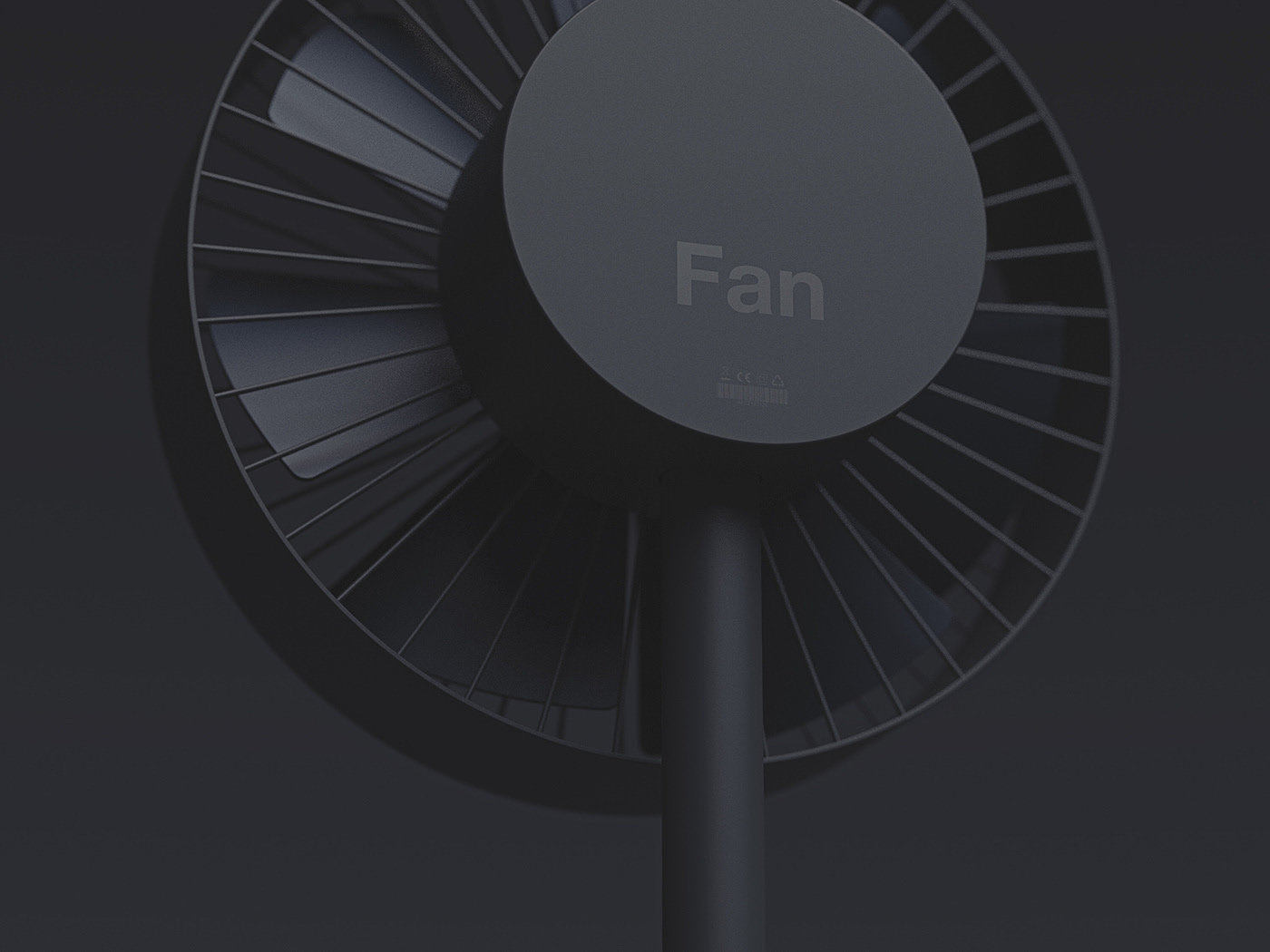 Fan，Simplicity，white，black，