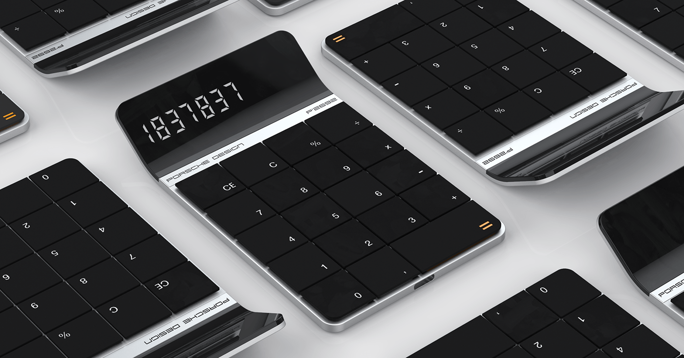 Porsche Design，Calculator，industrial design，product design，