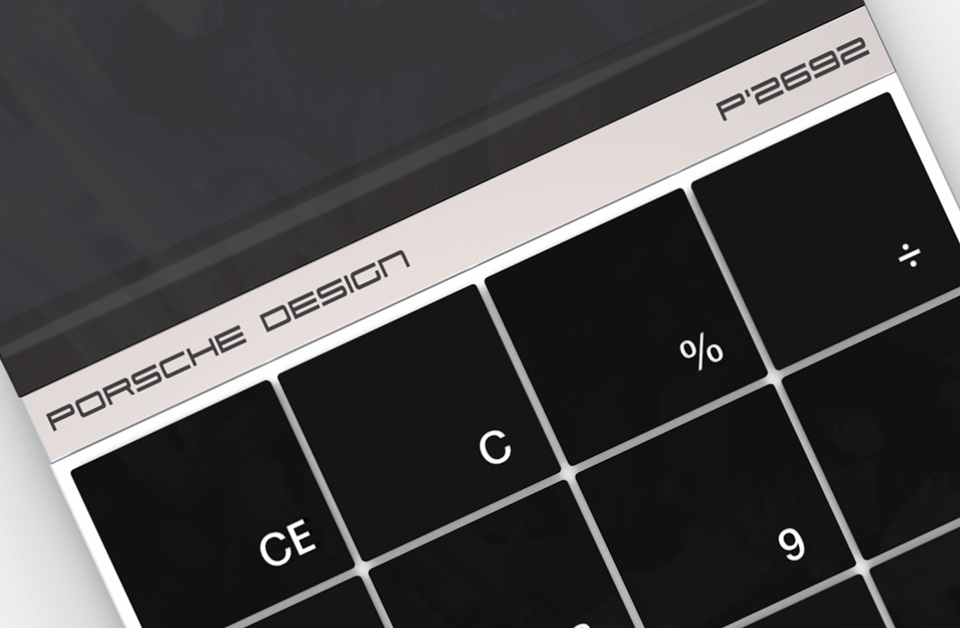 Porsche Design，Calculator，industrial design，product design，