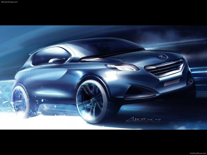 Automobile design，design sketch，Two dimensional representation，marker pen，Concept Car，